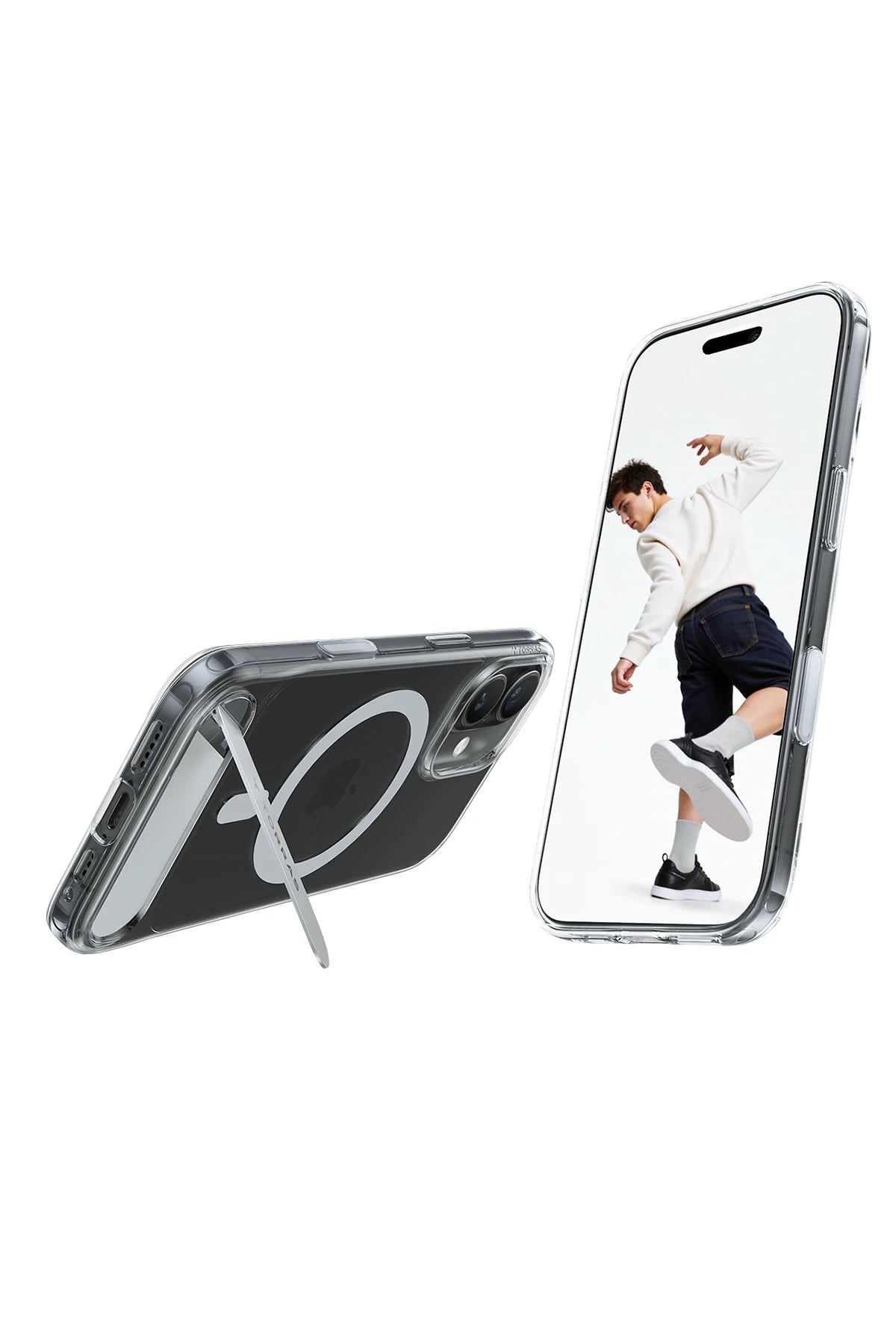 Torras iPhone 17 P Stand Serisi Magsafe Telefon Kılıfı Torras iPhone 17 P Stand Serisi Magsafe Telefon Kılıfı